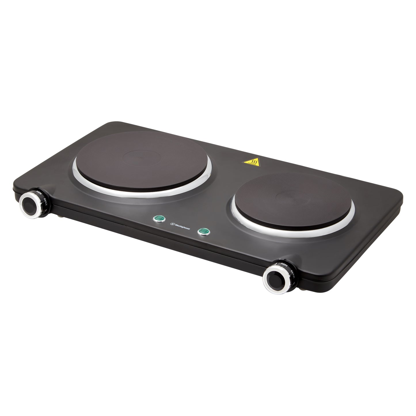 Westinghouse Dual Electric Hot Plate Easy Operation Cast Iron Plate
