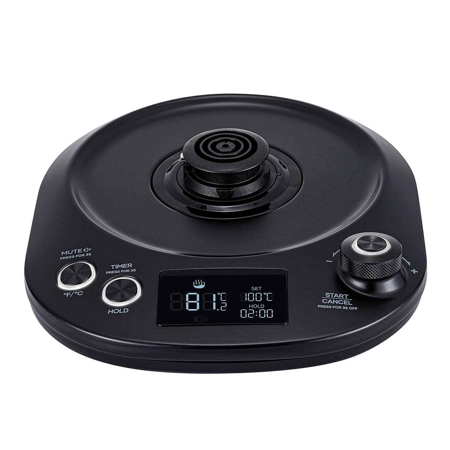 Westinghouse Gooseneck Kettle 1200W 0.8L Black Stainless Steel