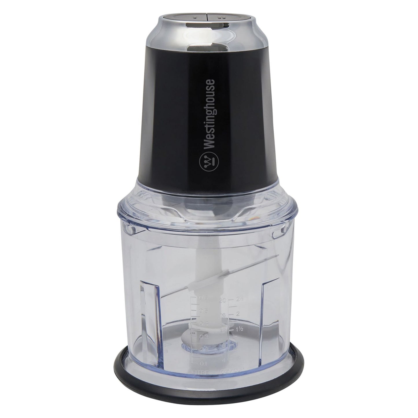 Westinghouse Food Chopper 600ML Black-#product_category#- Distributed by:  under license