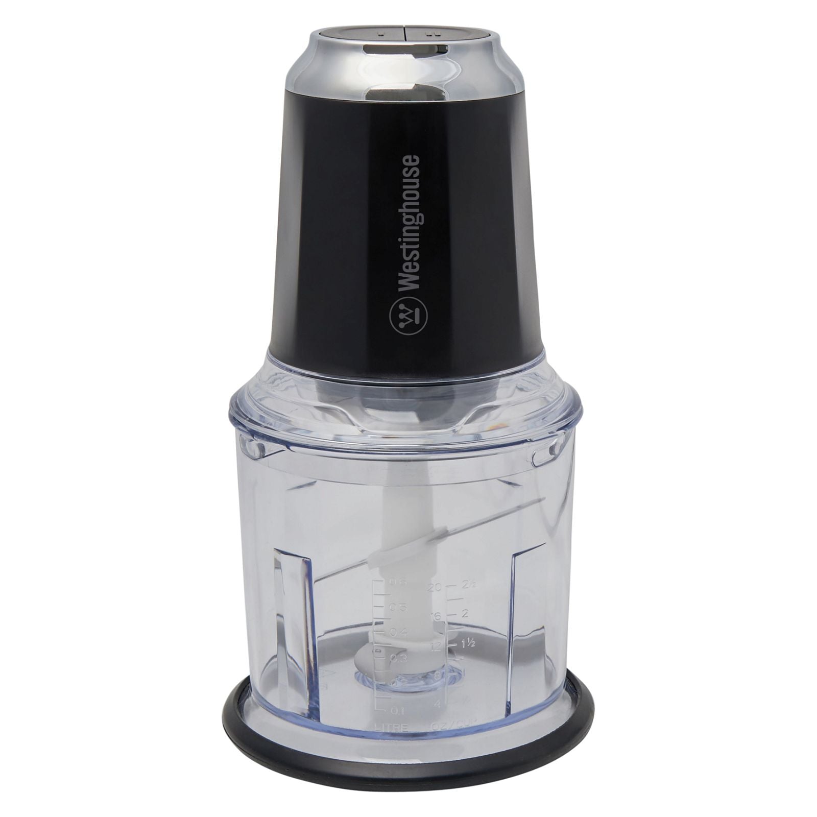 Westinghouse Food Chopper 600ML Black-#product_category#- Distributed by:  under license