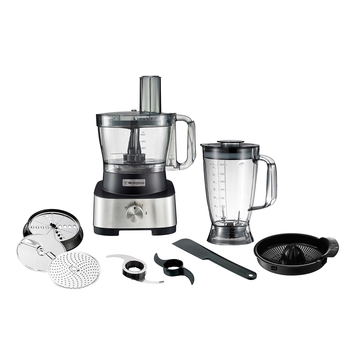 Westinghouse Food Processor 1000W Extra Large 3.5L Bowl-#product_category#- Distributed by: under license