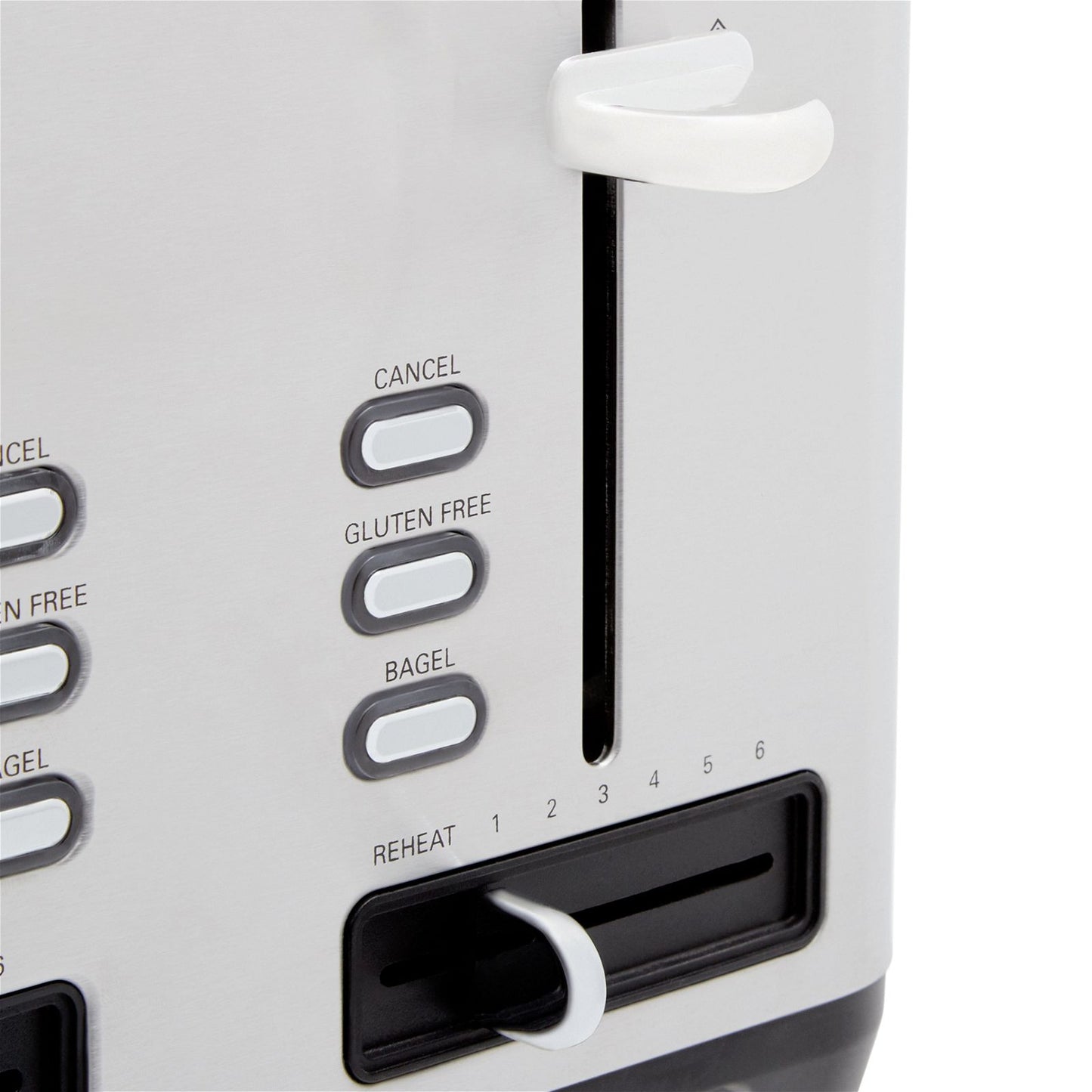 Westinghouse Four Slice Black Stainless Steel Toaster-#product_category#- Distributed by: under license