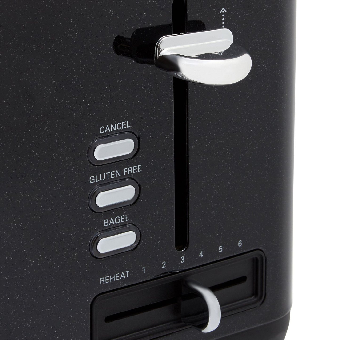 Westinghouse Four Slice Black Stainless Steel Toaster-#product_category#- Distributed by: under license