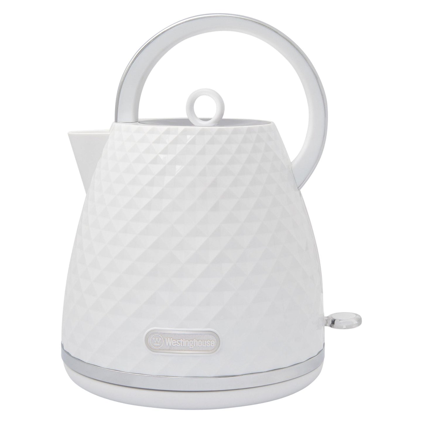 Westinghouse Kettle and Toaster Pack White Diamond 1.7L Kettle, 2 Slice Toaster - -