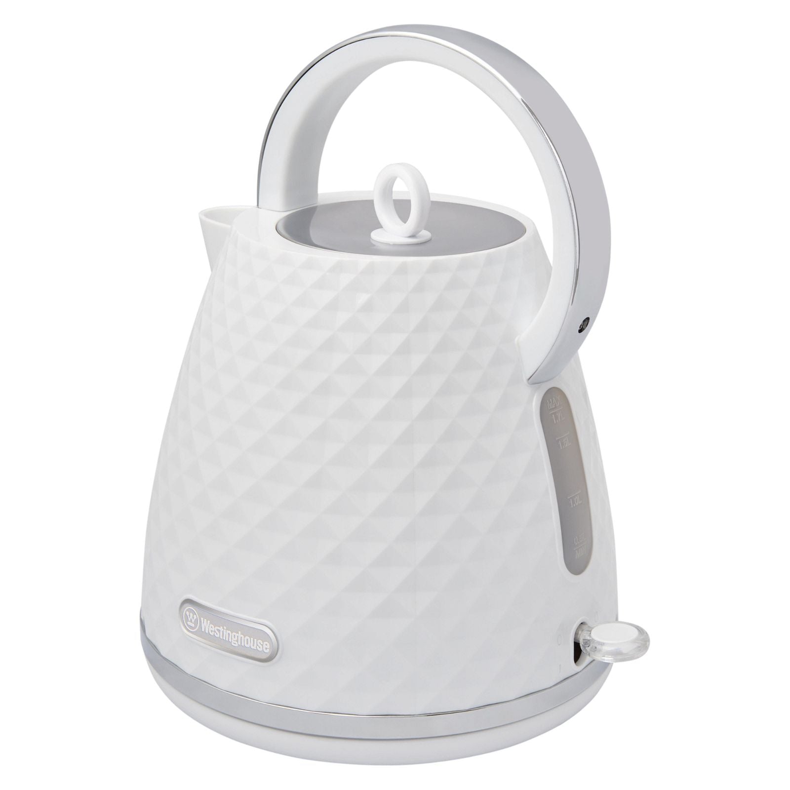 Westinghouse Kettle and Toaster Pack White Diamond 1.7L Kettle, 2 Slice Toaster -  -