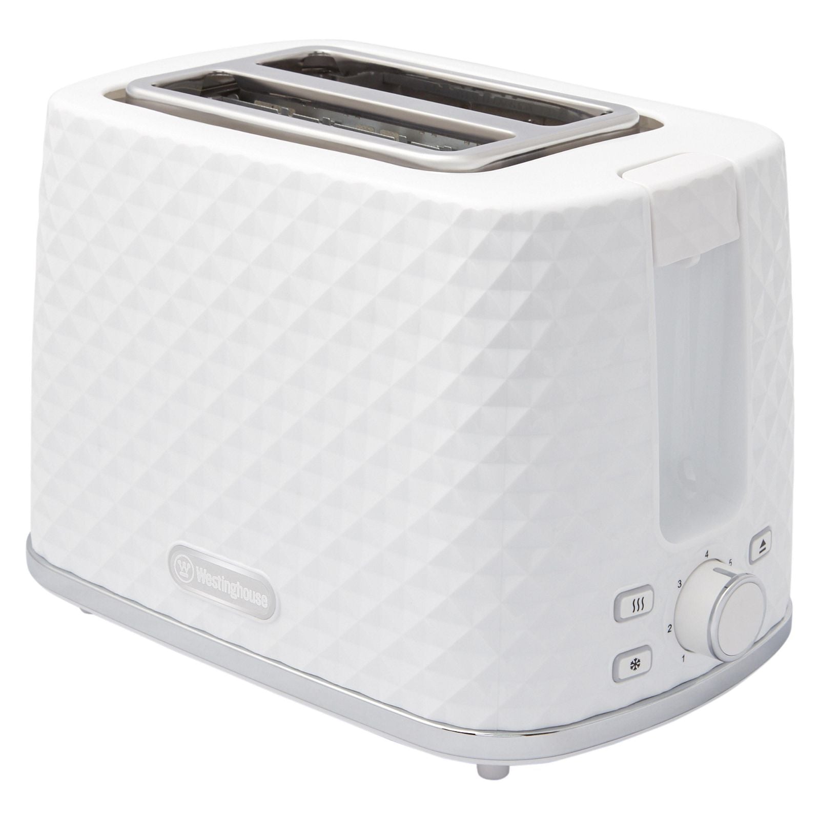 Westinghouse Kettle and Toaster Pack White Diamond 1.7L Kettle, 2 Slice Toaster -  -