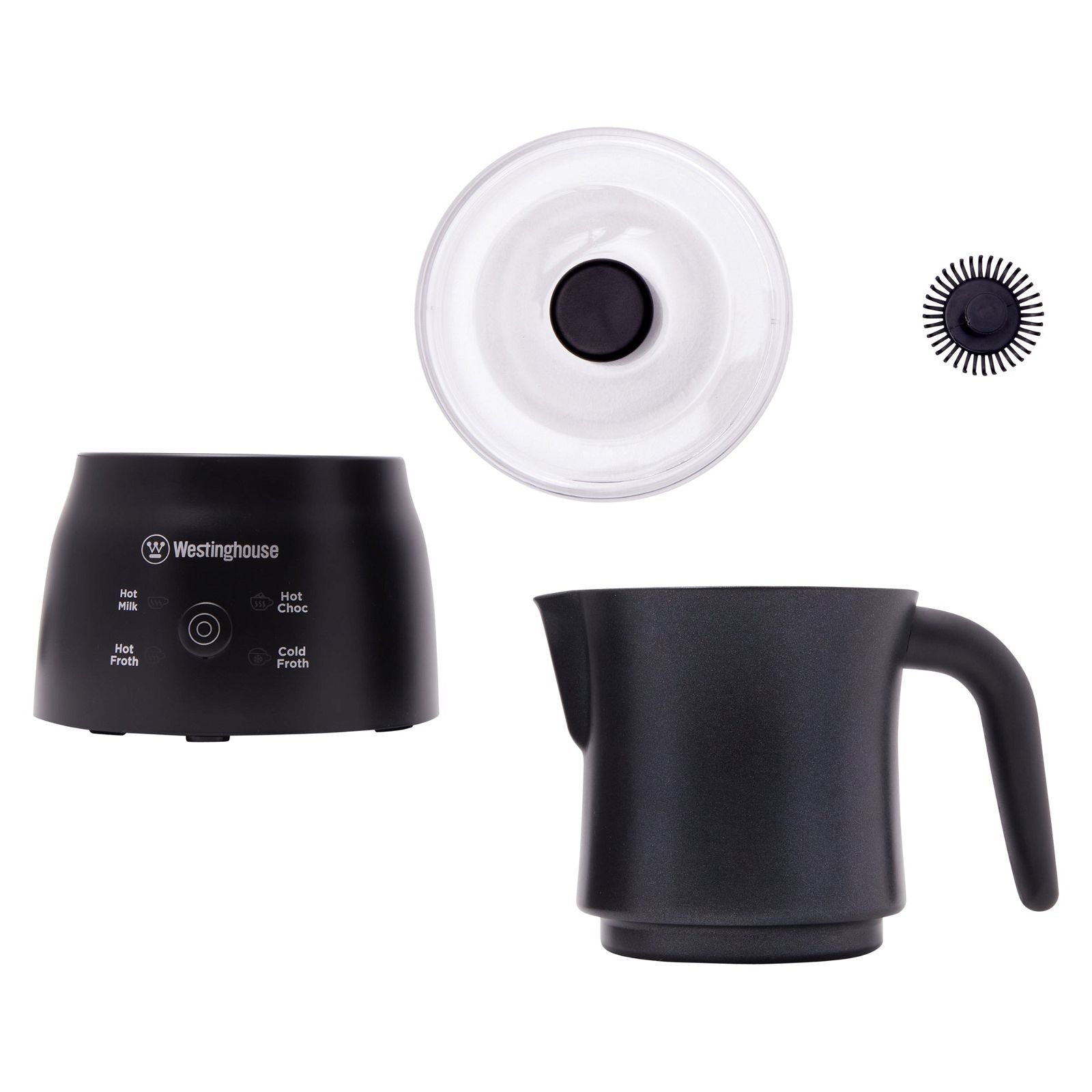 Westinghouse Milk Frother 250ml Black -  -