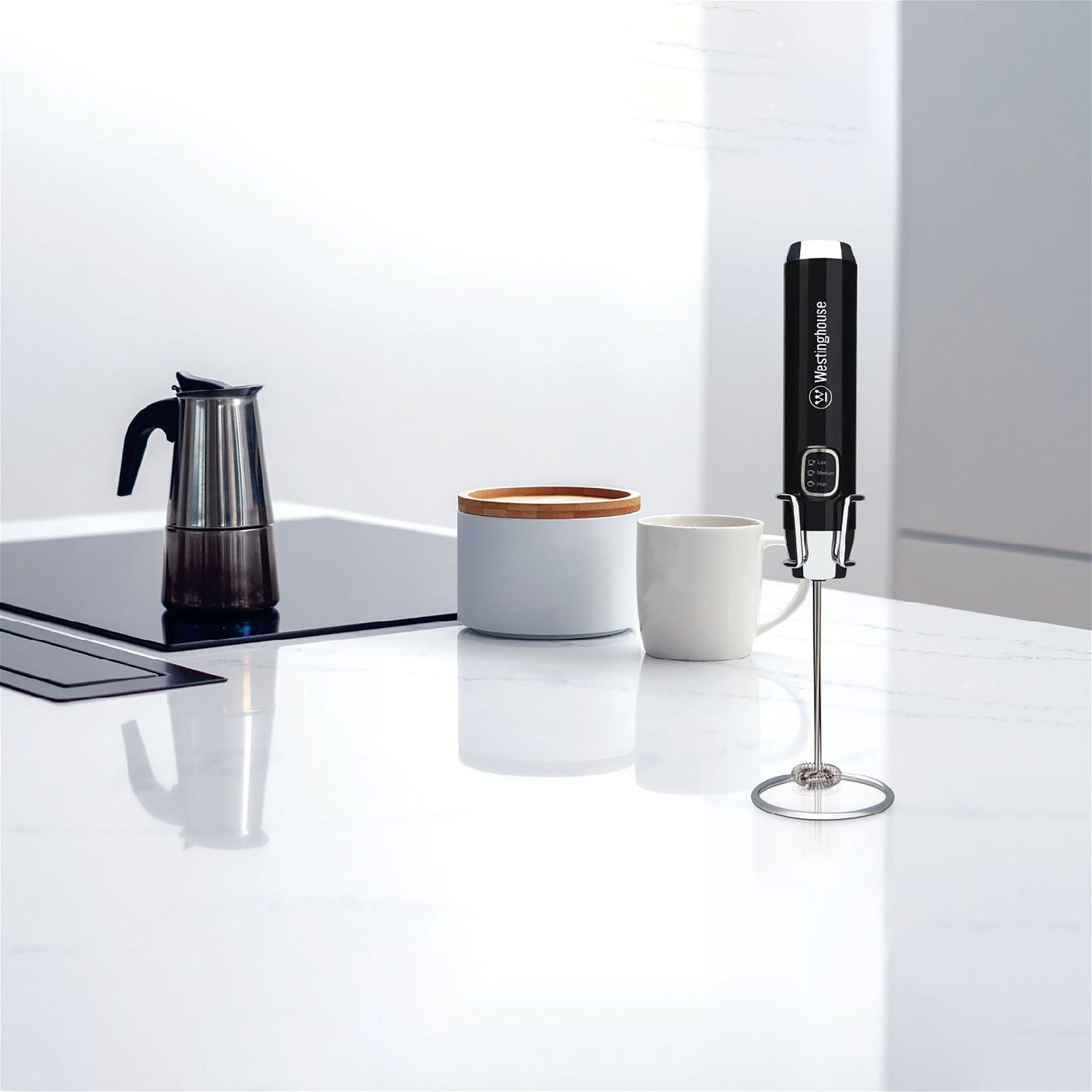 Westinghouse Milk Frother 3.7V Slim Design USB Rechargeable -  -