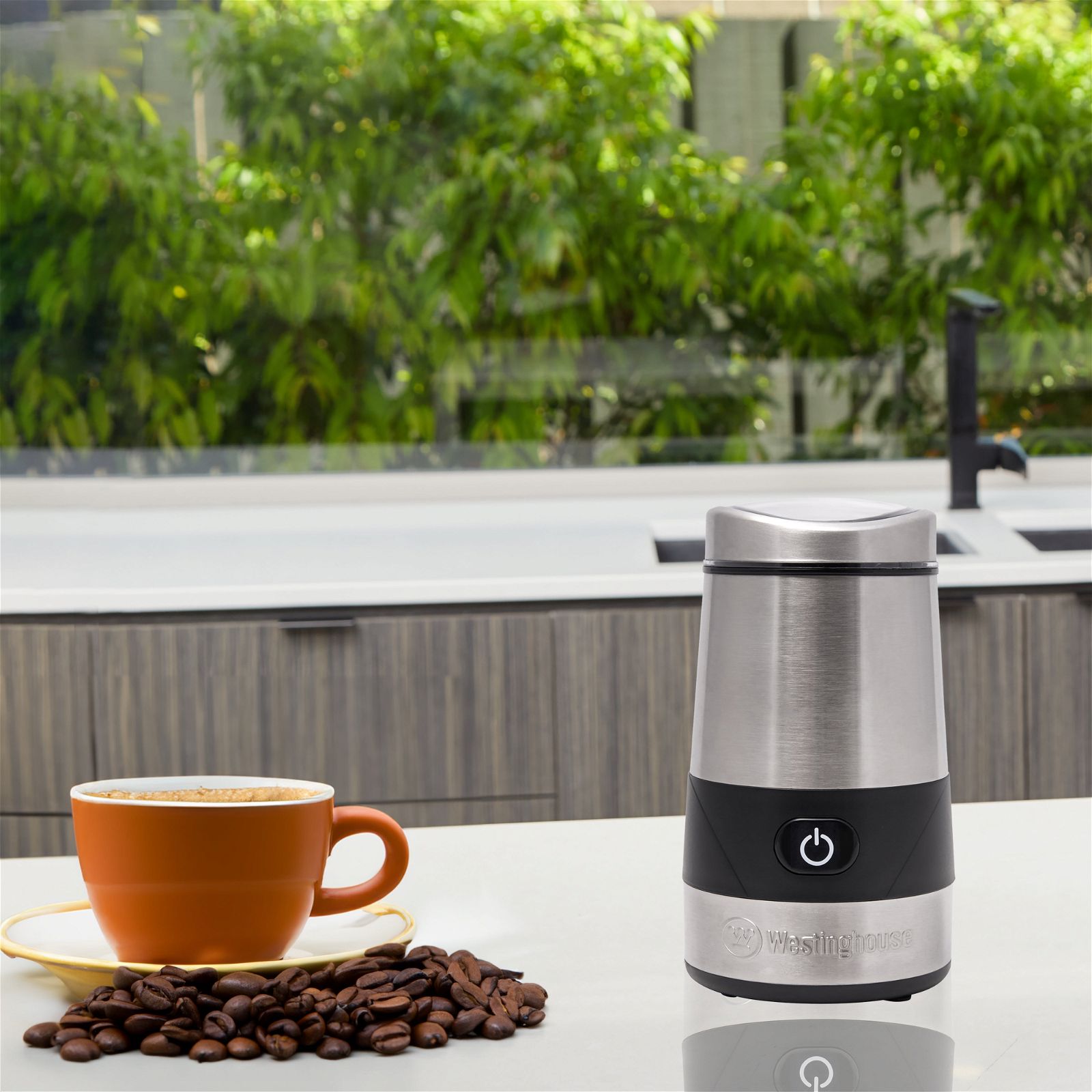 Coffee grinder stainless steel hotsell