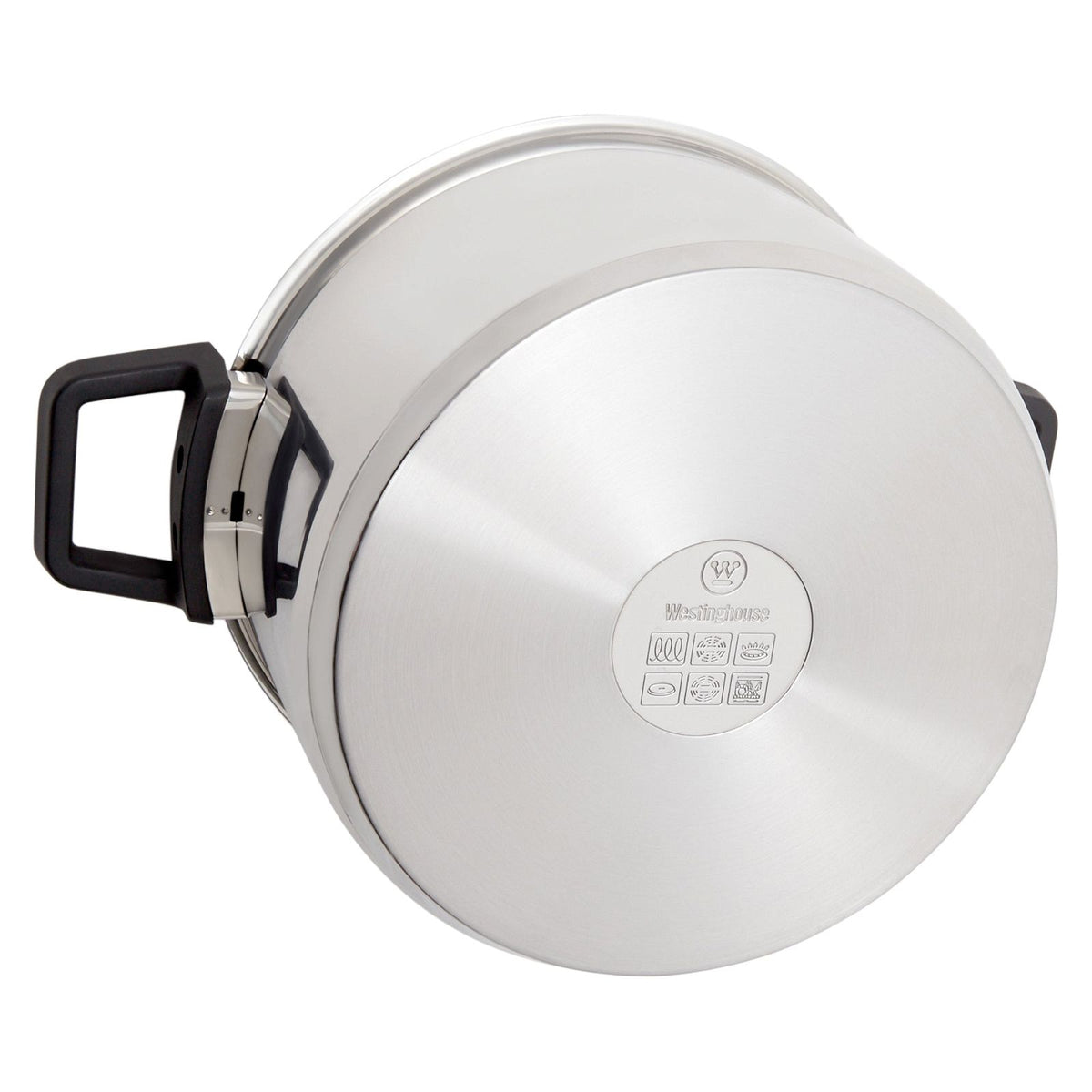 Westinghouse Pot and Pan Set 3 Piece Stainless Steel Nesting - -