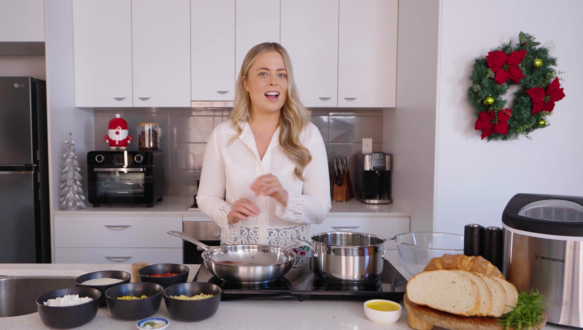 Load video: Segment featuring Westinghouse Small Appliances, aired on Australian television.