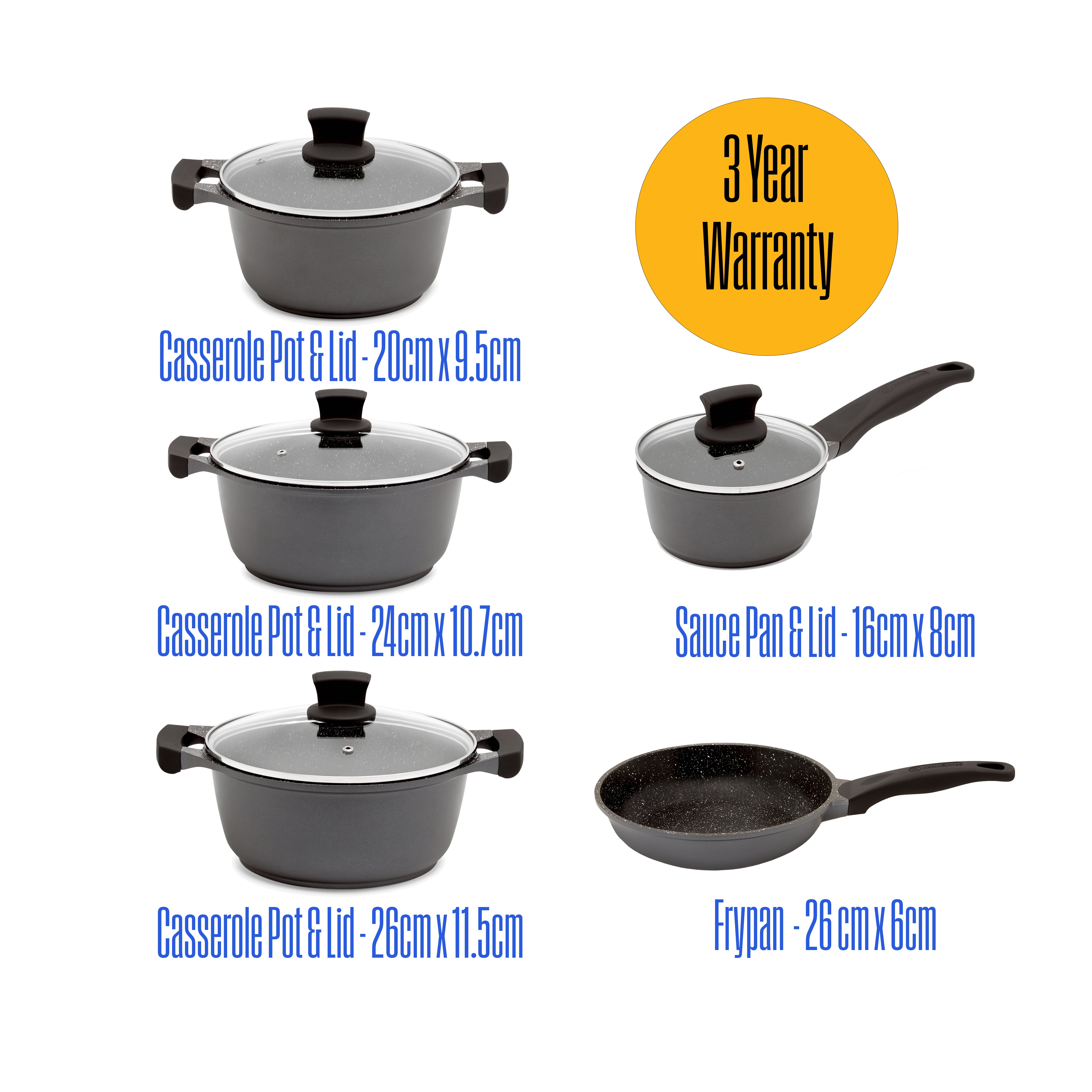 Westinghouse Wok Antiadherente De Marmol Negro Madera 30 Cm Westinghouse Wok Antiadherente De Marmol Negro Madera 30 Cm