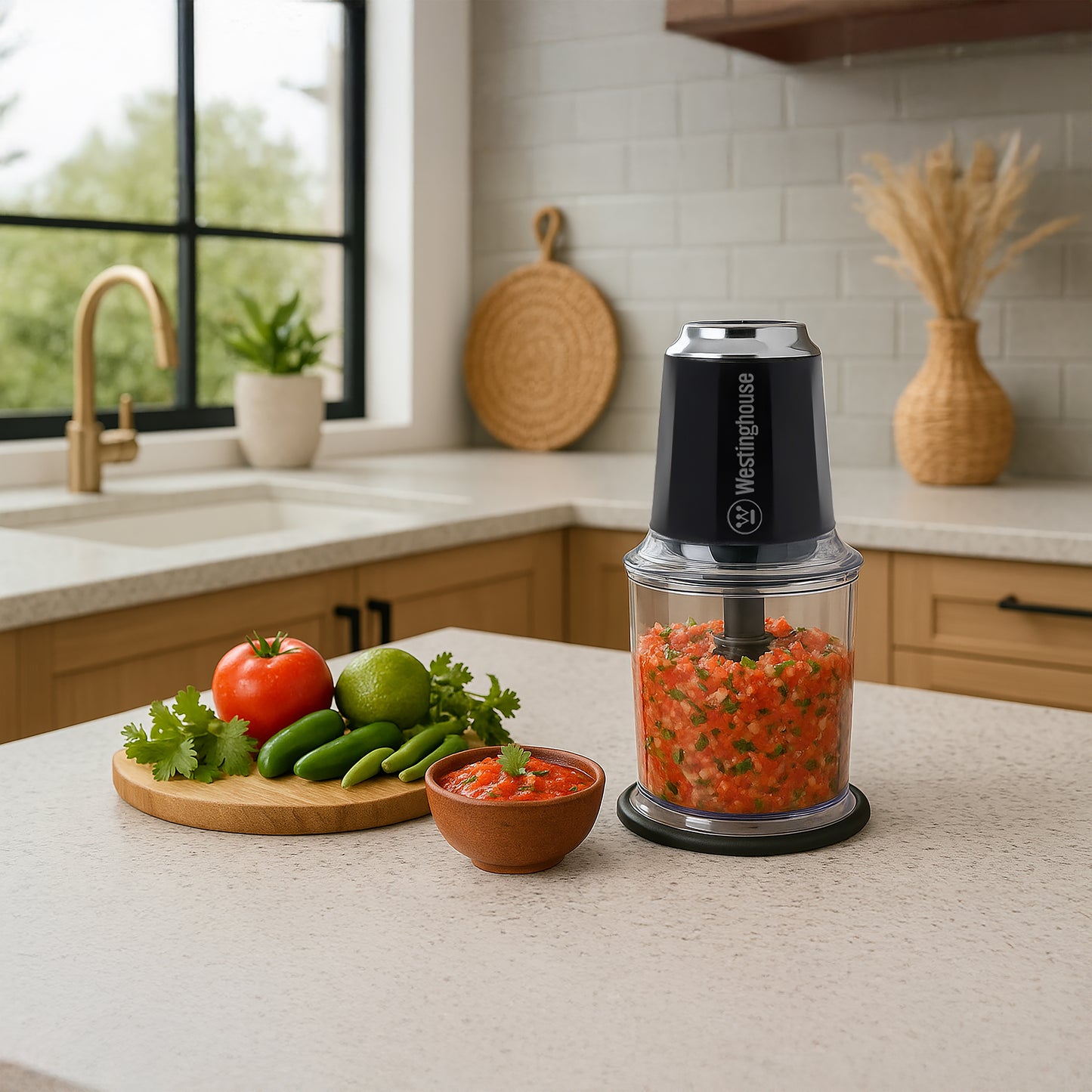 Westinghouse Food Chopper 600ML Black