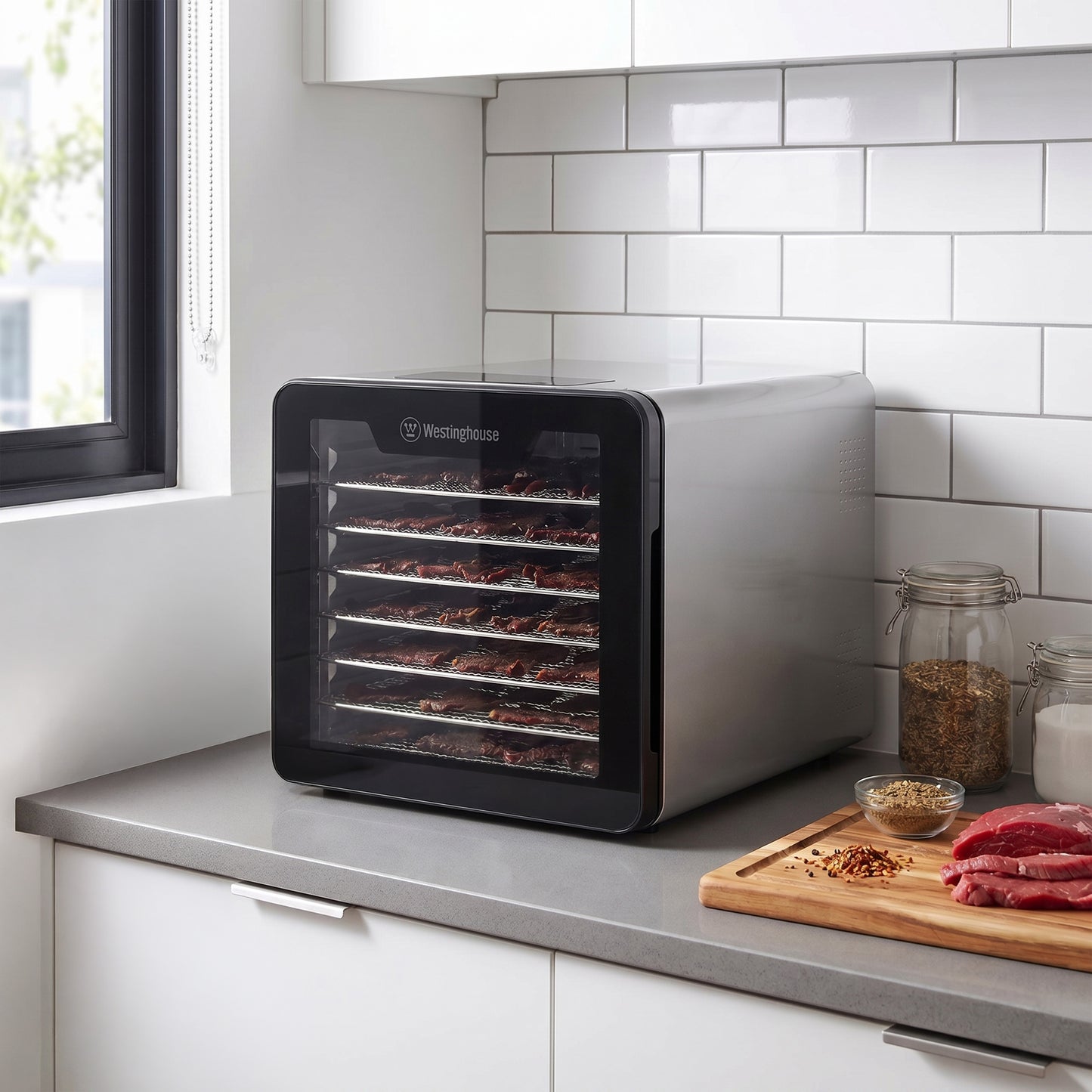 Westinghouse Dehydrator 600W Stainless Steel