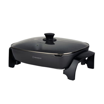 Westinghouse Extra Large Rectangle Frypan 2400W with Cast in Element