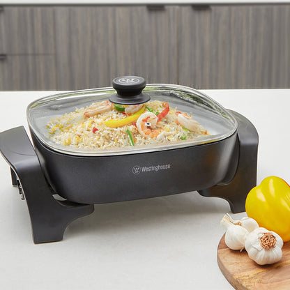 Westinghouse Square Frypan 2000W with Cast in Element