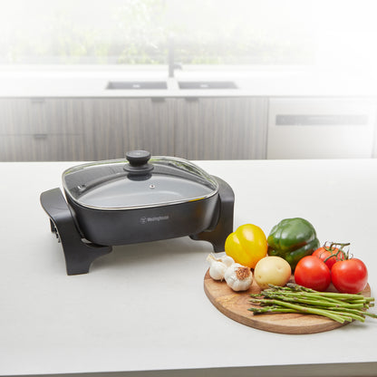 Westinghouse Square Frypan 2000W with Cast in Element