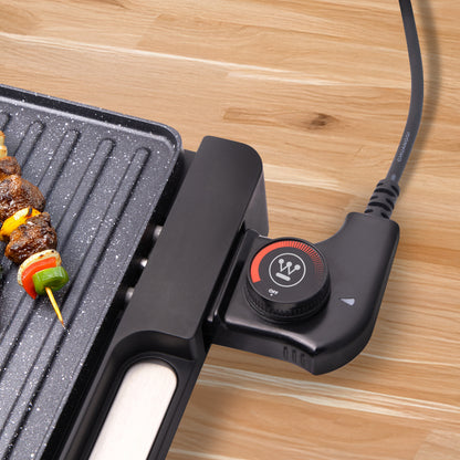 Westinghouse Non-Stick Electric Grill 2200W Black