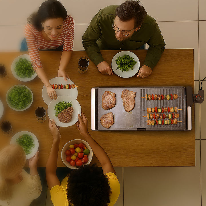 Westinghouse Non-Stick Electric Grill 2200W Black