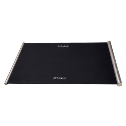 Westinghouse Portable Silicone Food Warmer, Heat Mat 400W Black