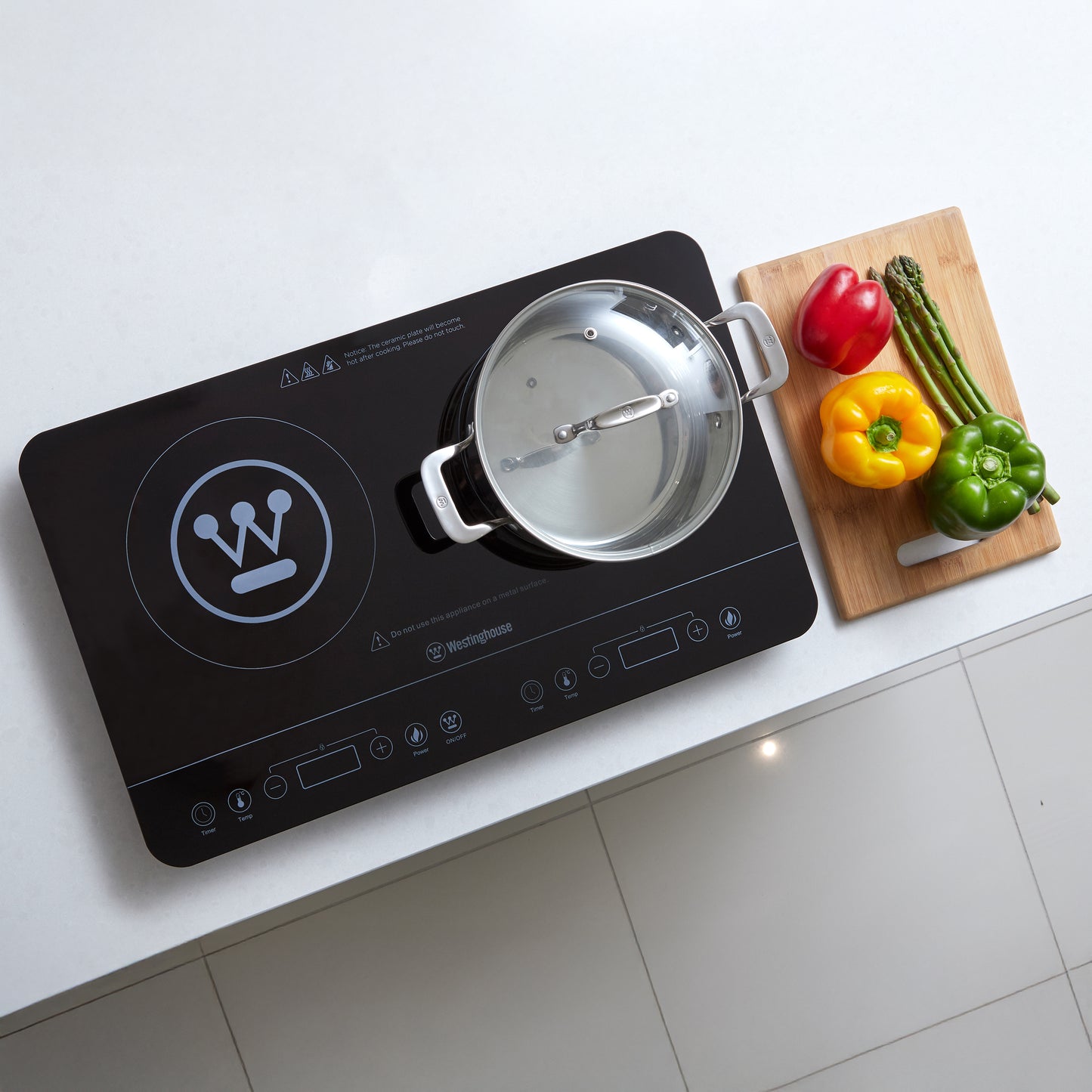 Westinghouse Induction Cooktop 2400W Double