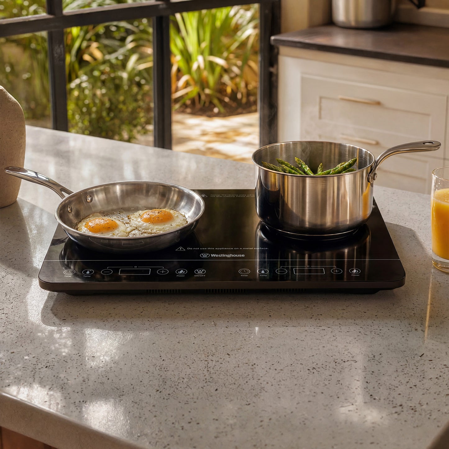 Westinghouse Induction Cooktop 2400W Double