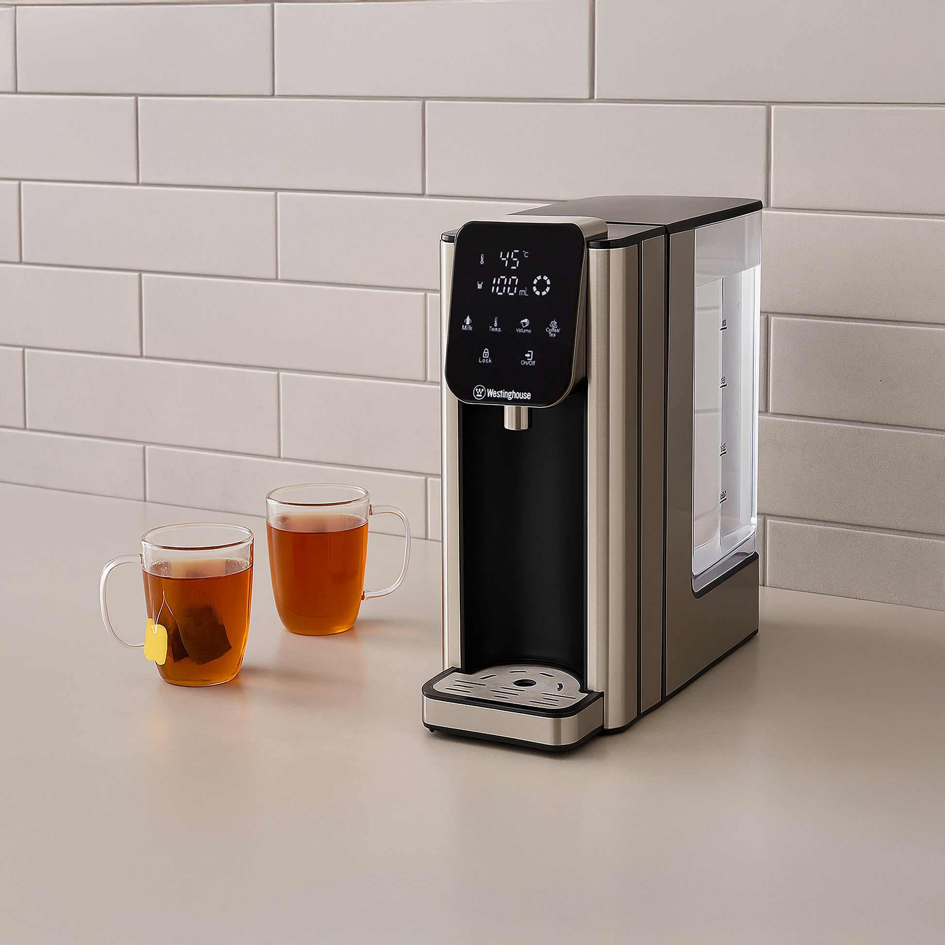 Westinghouse Instant Hot Water Dispenser 2.7L Removable Jug Stainless Steel - westinghousesmallappliances.com.au