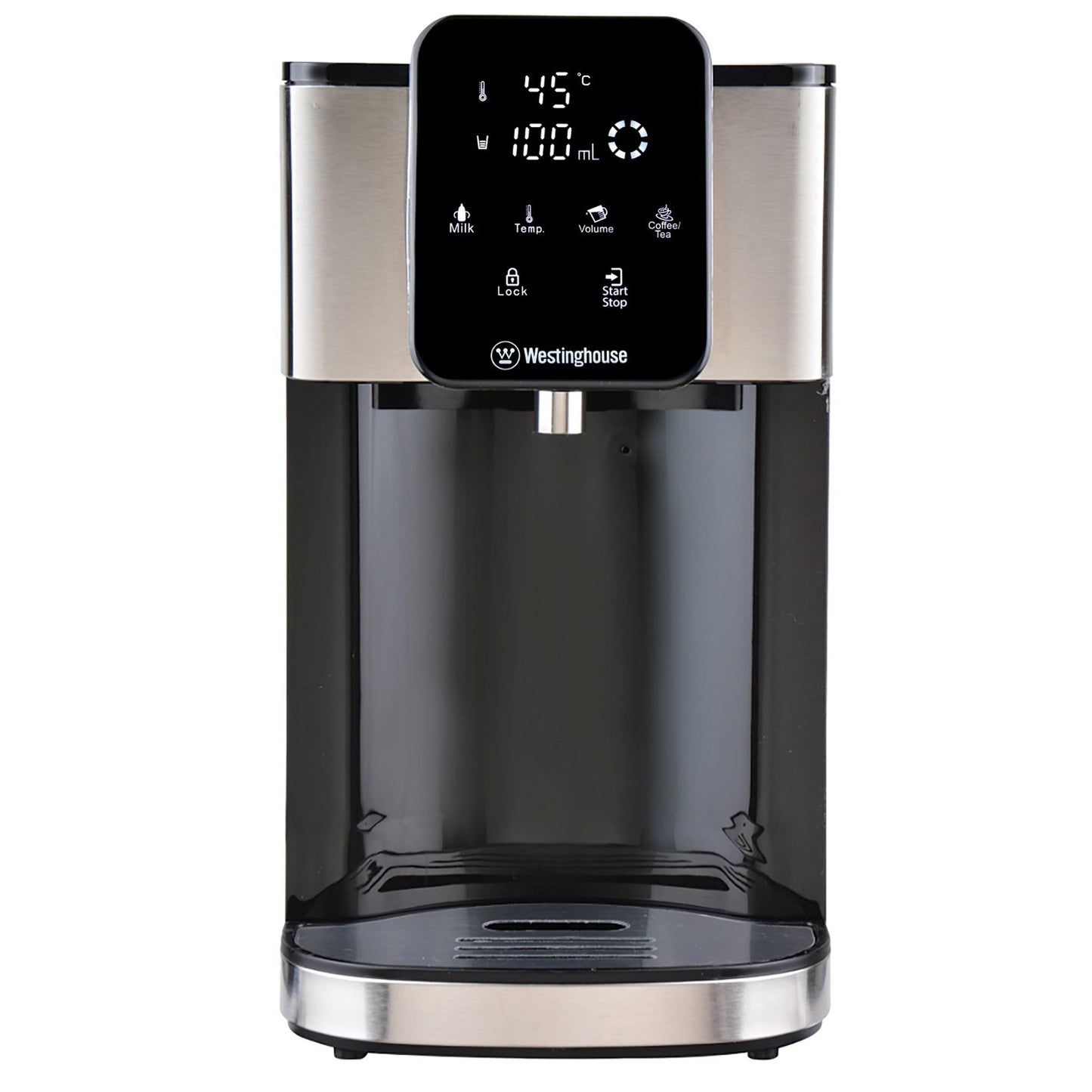 Westinghouse Instant Hot Water Dispenser 4L Removable Jug Stainless Steel