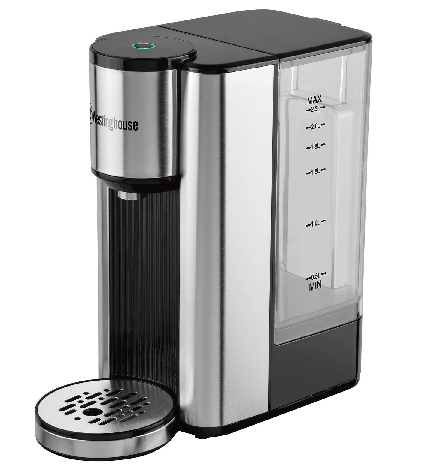 Westinghouse Instant Hot Water Dispenser 2.3L Removable Jug Stainless Steel