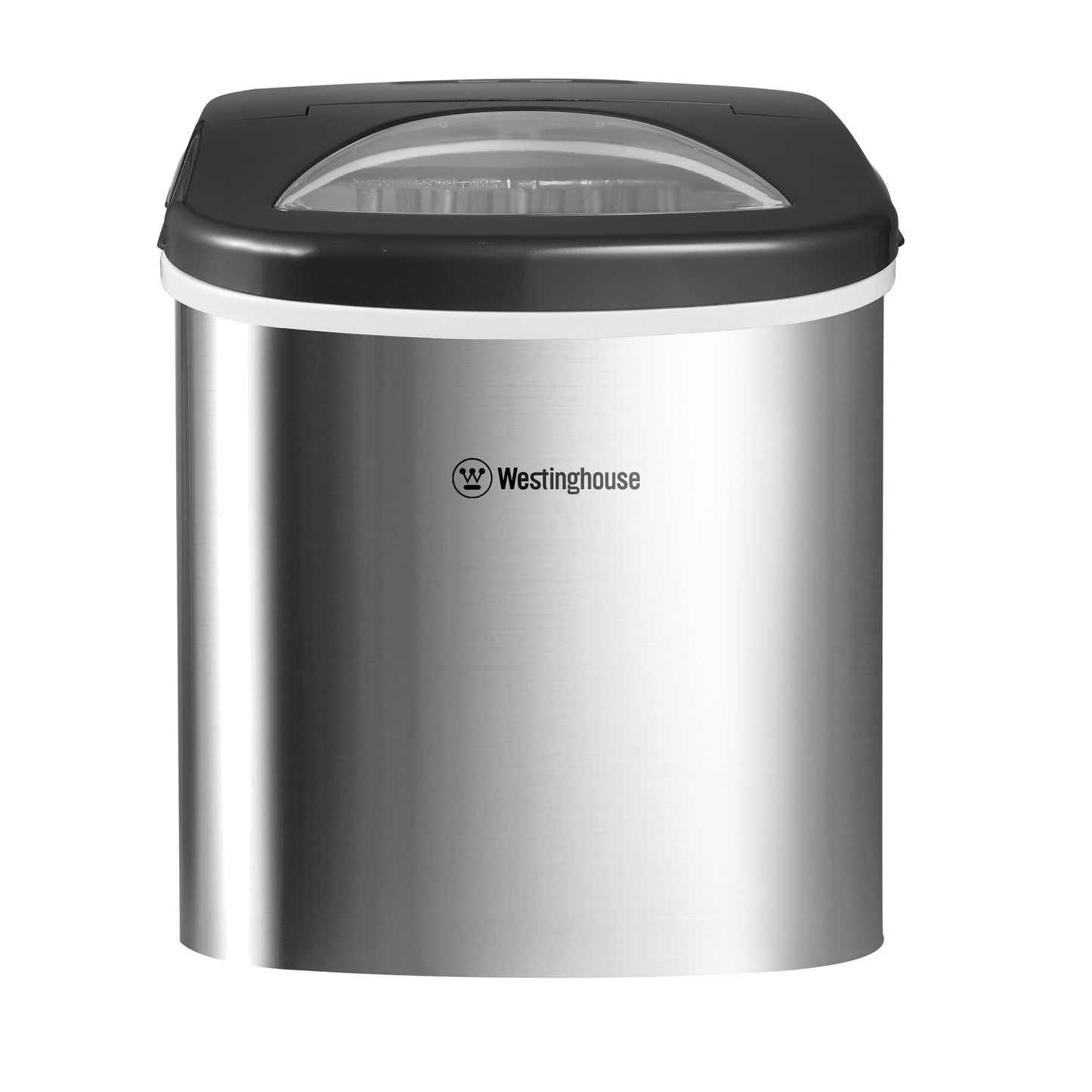 Westinghouse Ice Maker –  12kg, 1.3L, Portable Stainless Steel Countertop Machine