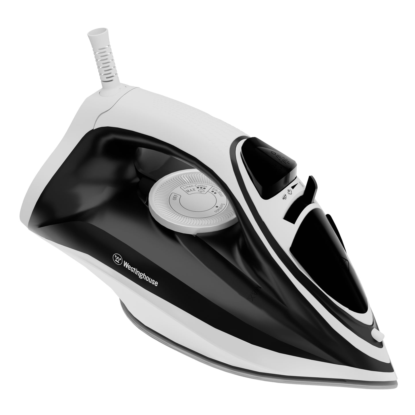 Westinghouse Steam Iron 2200W 260ml Black & White