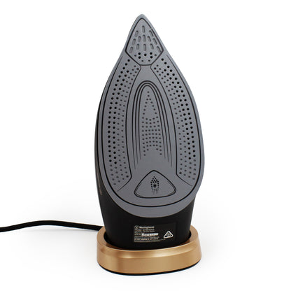 Westinghouse Premium Steam Iron 2200W 300ml Black & Gold