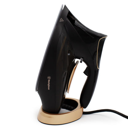 Westinghouse Premium Steam Iron 2200W 300ml Black & Gold