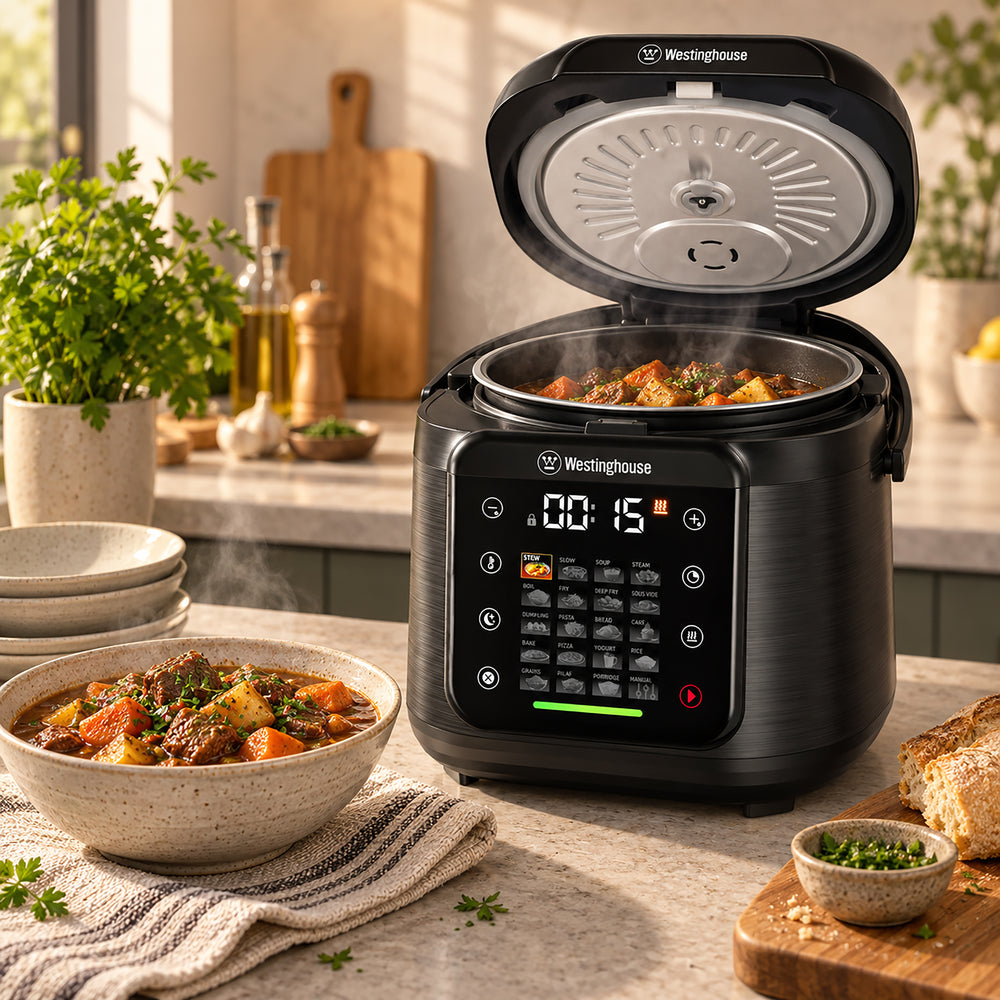 Keep Warm, Reheat & Delay Start Convenience