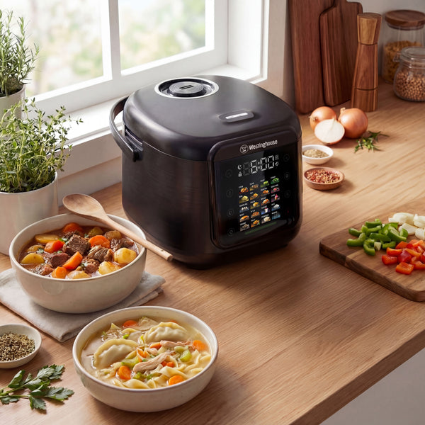 Westinghouse 5L Multi Cooker - 19 Program Digital Touch Cooker Black