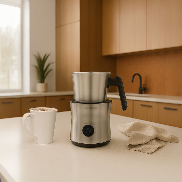 Westinghouse Milk Frother 300ml Stainless Steel