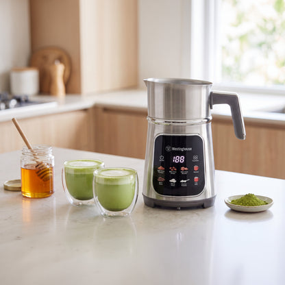 Westinghouse Digital Hot Chocolate Maker – Stainless Steel with Touchscreen & 8 Functions