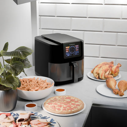 Westinghouse XL Air Fryer Smart Logic 1700W 8L Black Stainless Steel