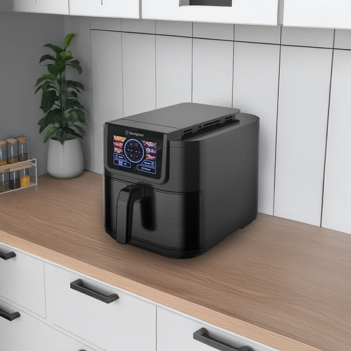 Westinghouse XL Air Fryer Smart Logic 1700W 8L Black Stainless Steel