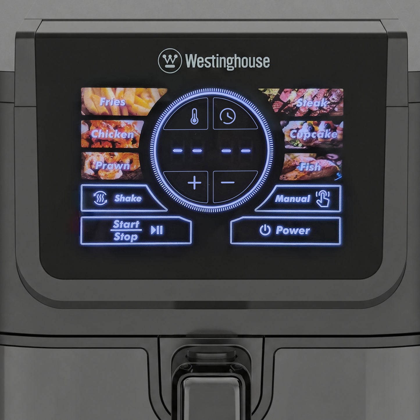 Westinghouse XL Air Fryer Smart Logic 1700W 8L Black Stainless Steel