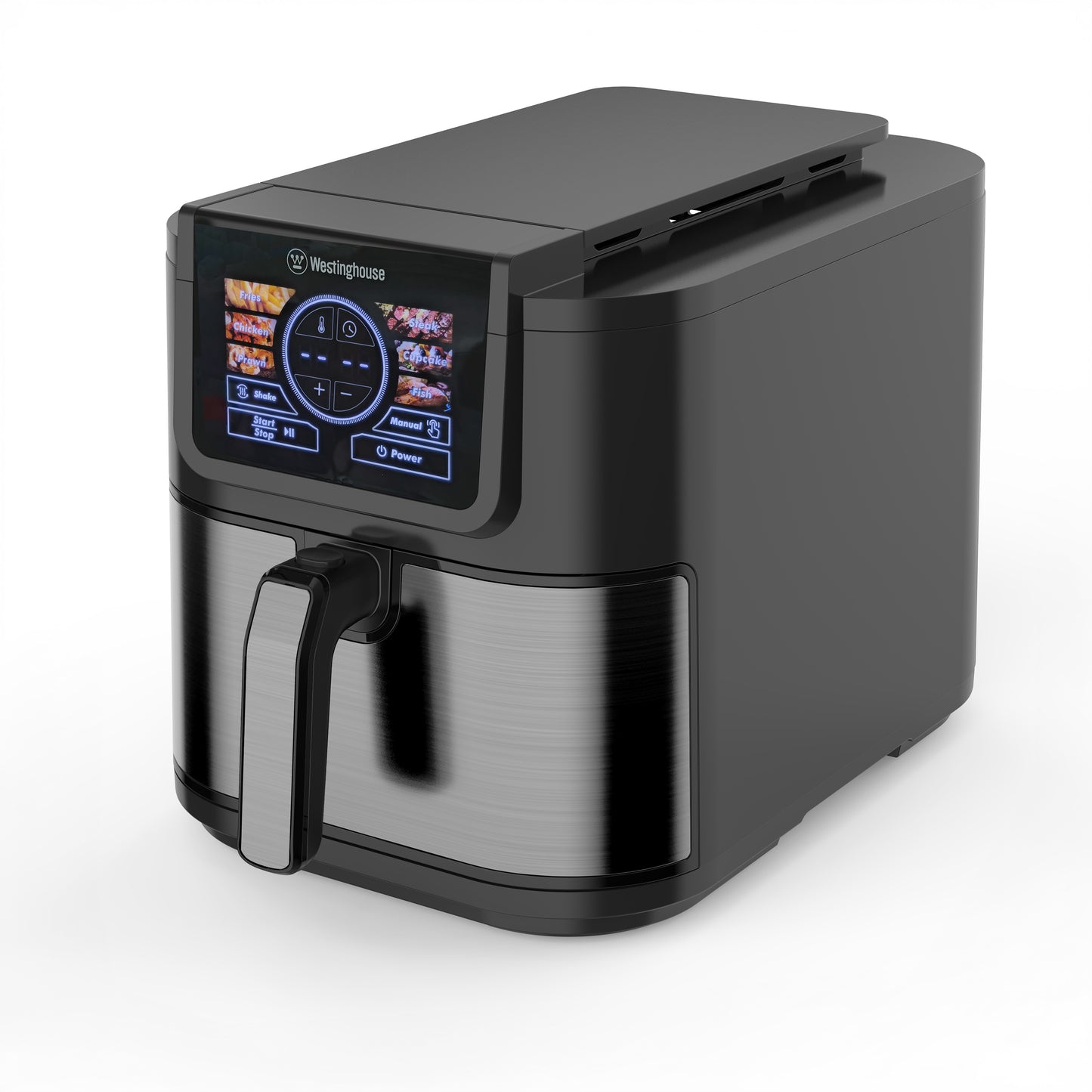 Westinghouse XL Air Fryer Smart Logic 1700W 8L Black Stainless Steel