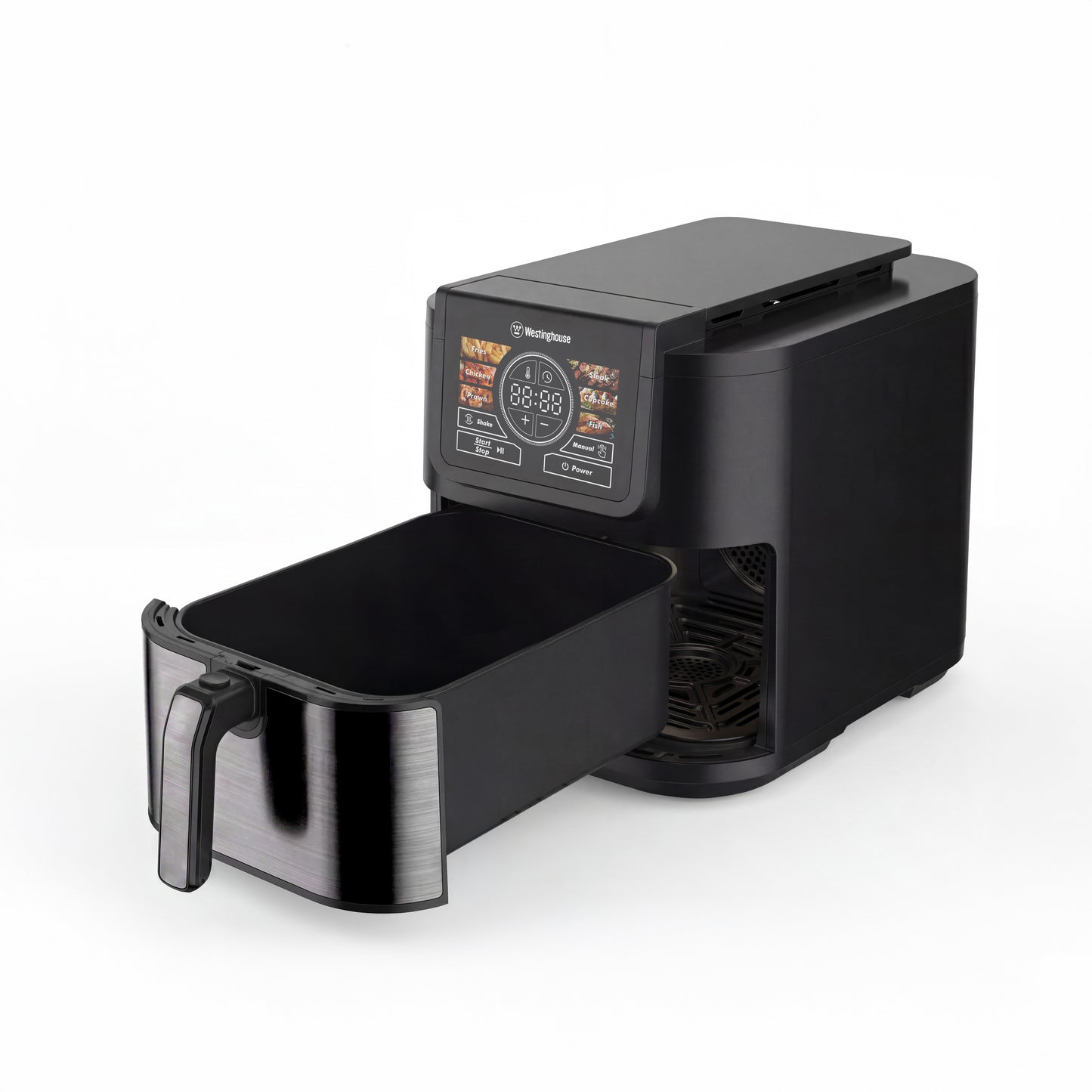 Westinghouse XL Air Fryer Smart Logic 1700W 8L Black Stainless Steel