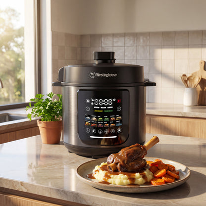 Westinghouse 6L Pressure Cooker All-in-one 11 Program Digital Touch Cooker Black