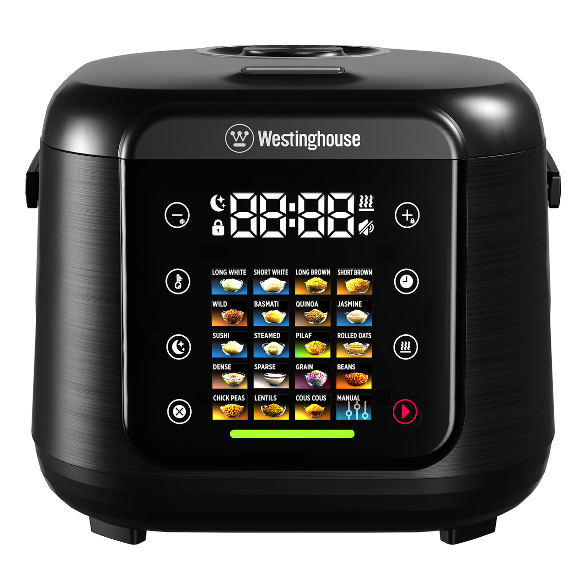 Westinghouse Smart 5L Rice, Grains & Pulse Cooker – 20 Auto Programs