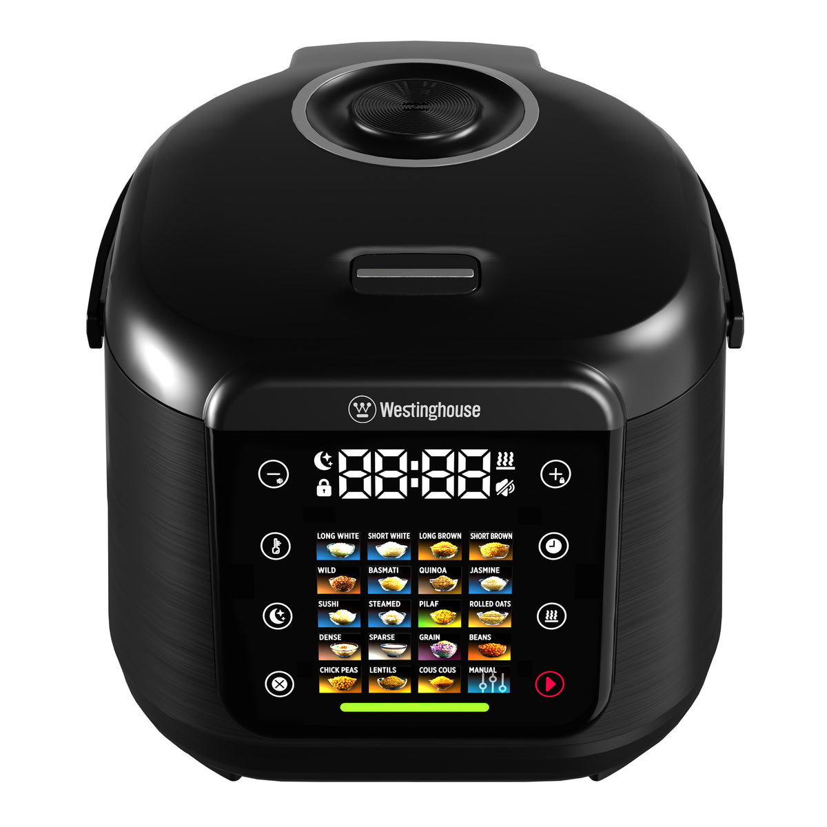 Westinghouse Smart 5L Rice, Grains & Pulse Cooker – 20 Auto Programs