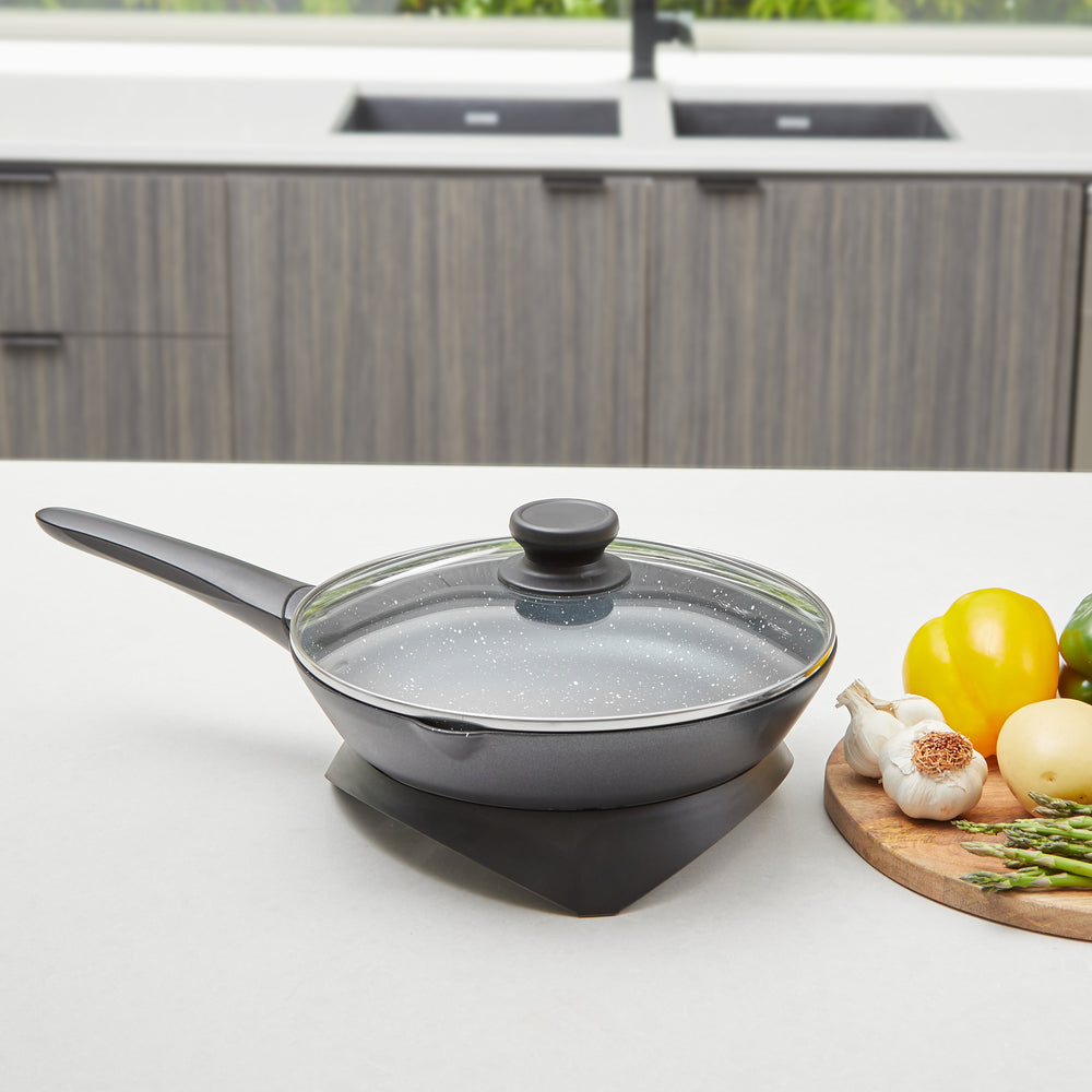 Durable Tempered Glass Lid