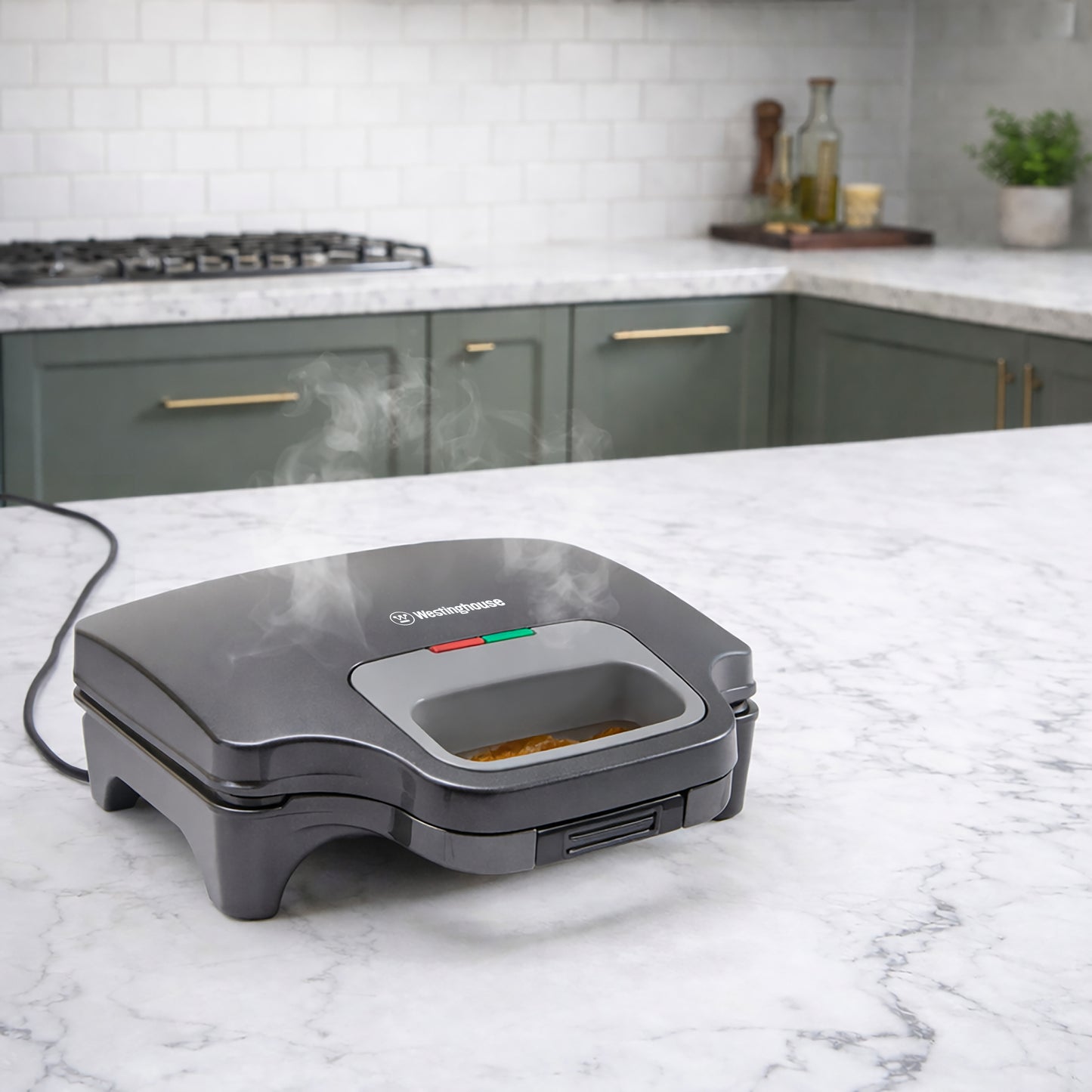 Westinghouse Sandwich Maker 2 Slice Deep Fill