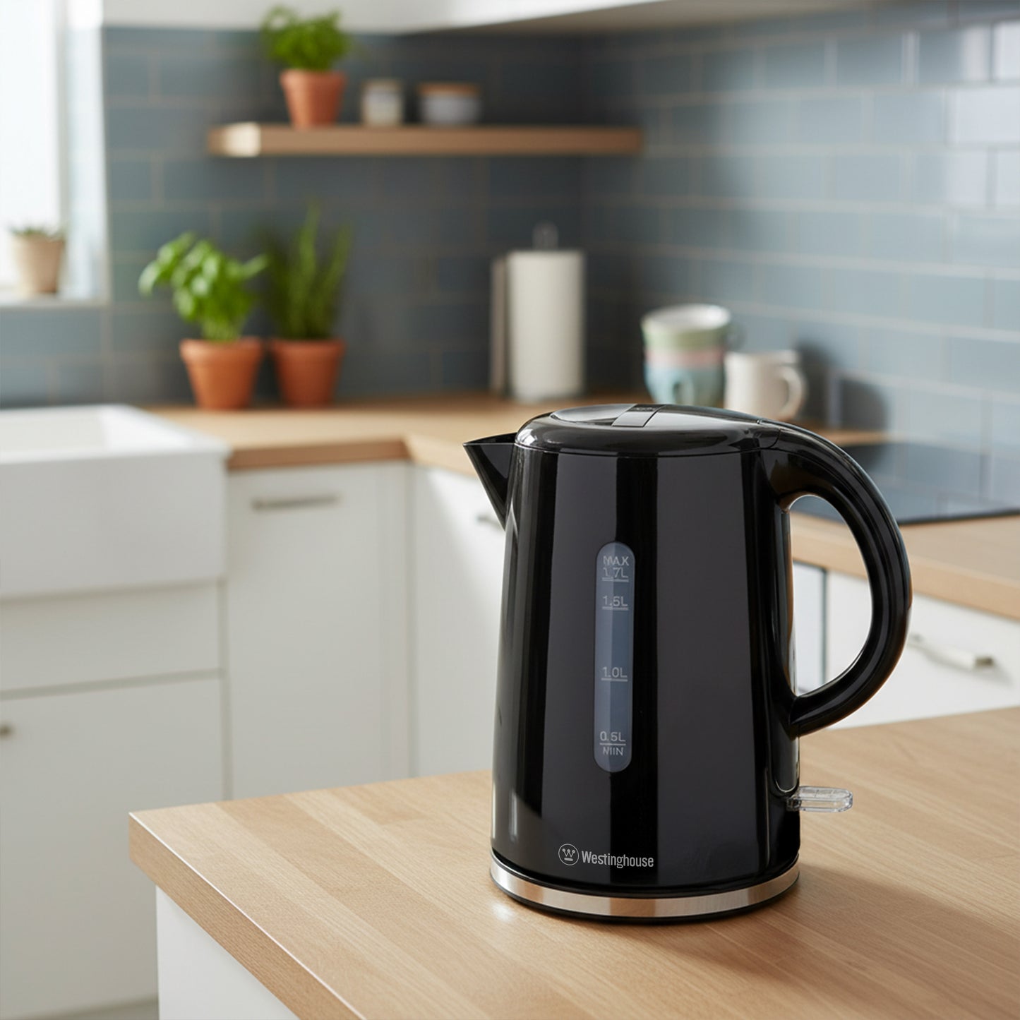 Westinghouse Kettle 1.7L Black