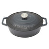 Westinghouse Cast Iron Pot 30cm Oval Grey
