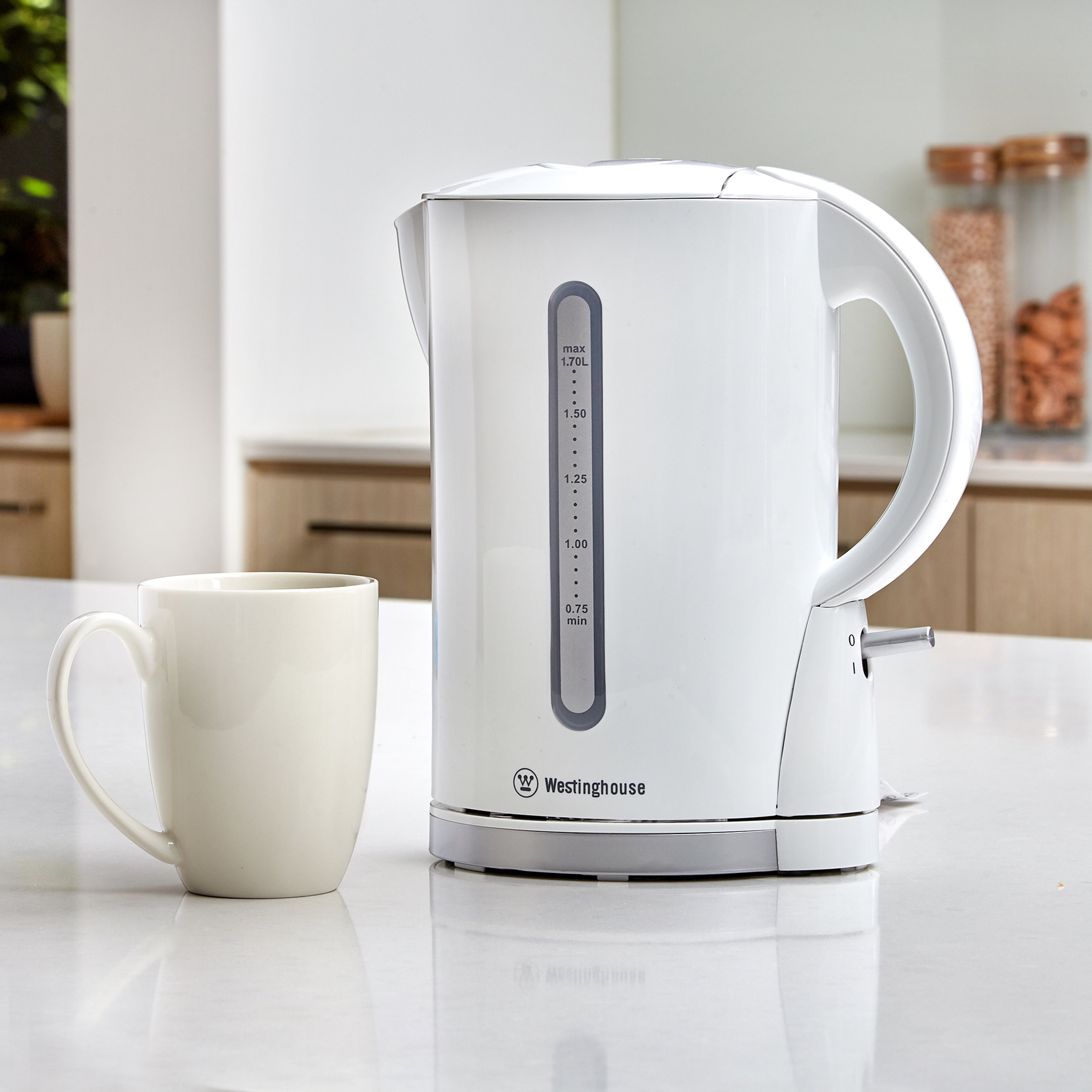 Westinghouse Kettle 1.7L White – westinghousesmallappliances.com.au